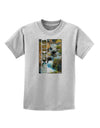 Rockies Waterfall with Text Childrens T-Shirt-Childrens T-Shirt-TooLoud-AshGray-X-Small-Davson Sales