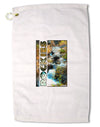 Rockies Waterfall with Text Premium Cotton Golf Towel - 16 x 25 inch-Golf Towel-TooLoud-16x25"-Davson Sales