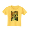 Rockies Waterfall with Text Toddler T-Shirt-Toddler T-Shirt-TooLoud-Yellow-2T-Davson Sales