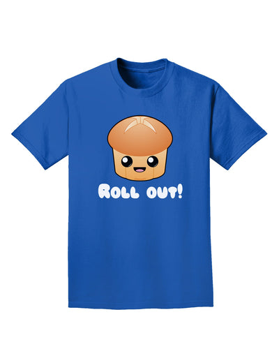 Roll Out Cute Roll Adult Dark T-Shirt-Mens T-Shirt-TooLoud-Royal-Blue-Small-Davson Sales