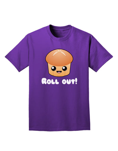 Roll Out Cute Roll Adult Dark T-Shirt-Mens T-Shirt-TooLoud-Purple-Small-Davson Sales