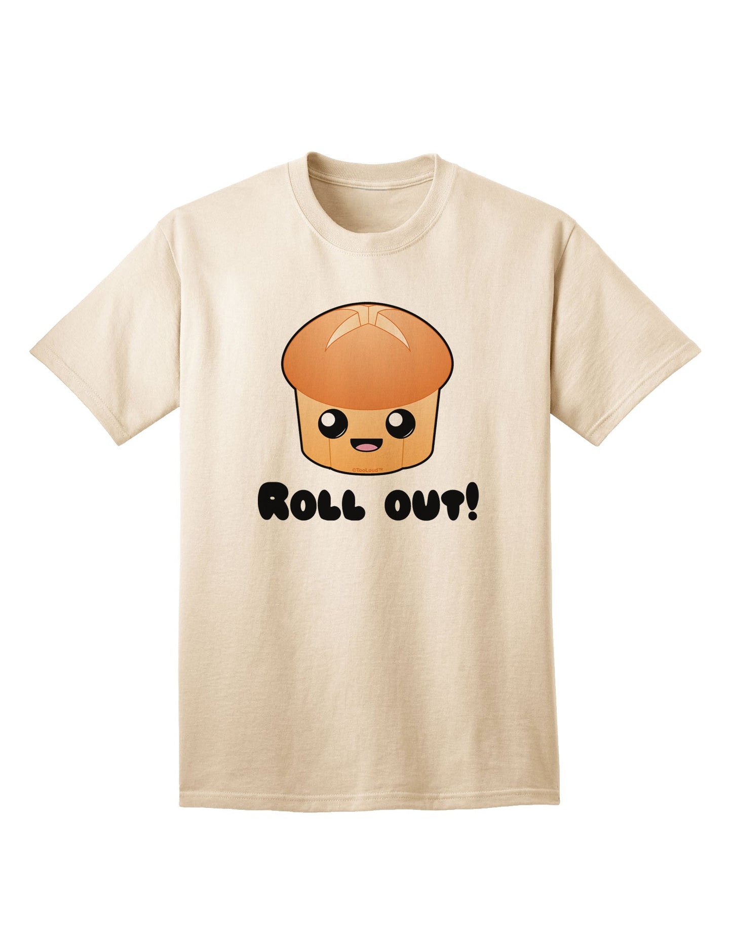 Roll Out Cute Roll Adult T-Shirt-Mens T-Shirt-TooLoud-Natural-Small-Davson Sales