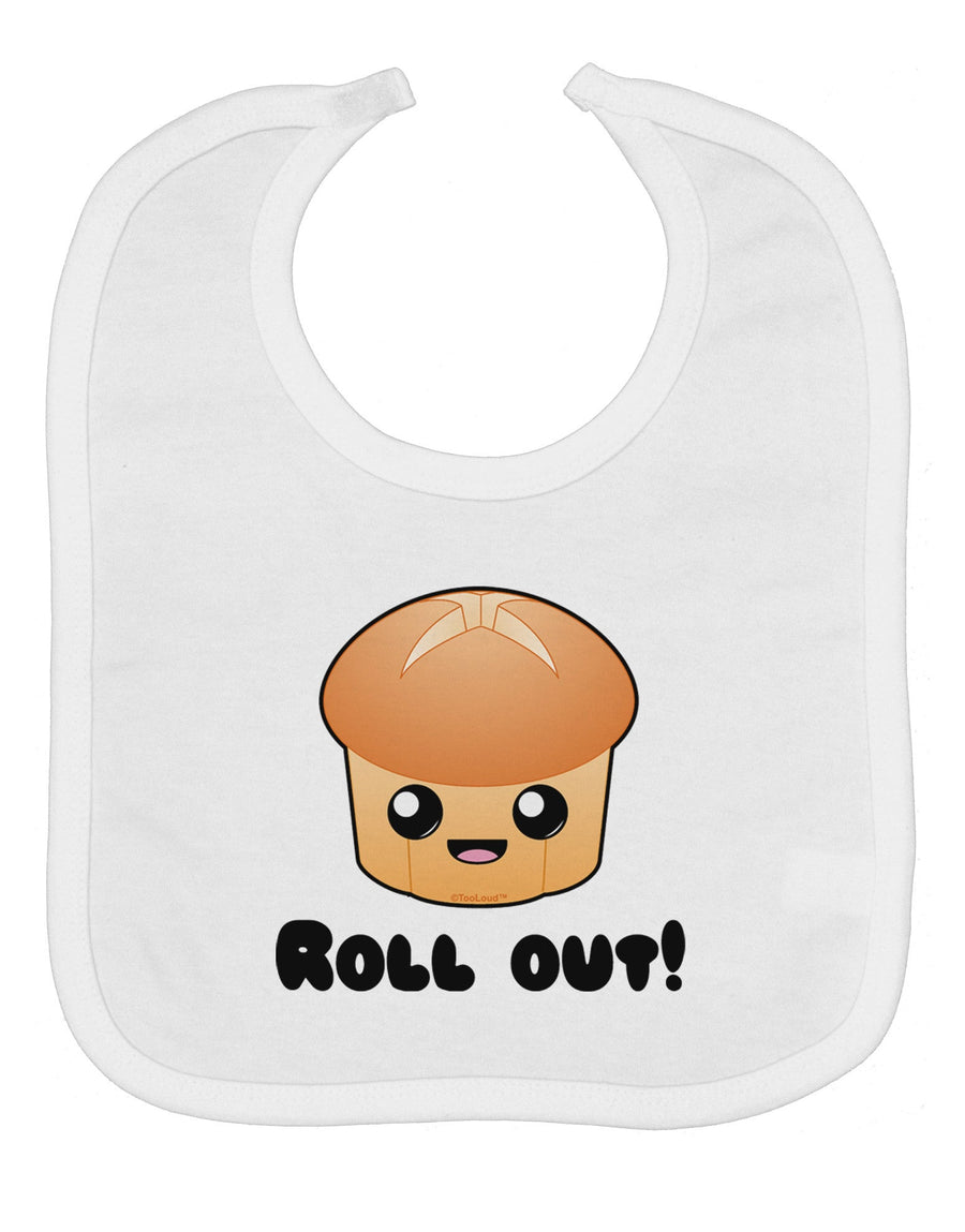 Roll Out Cute Roll Baby Bib