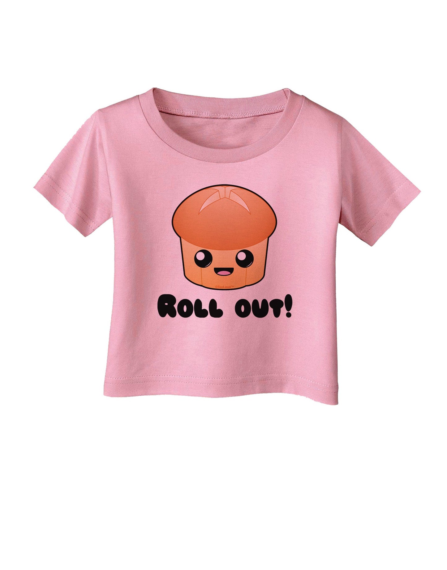 Roll Out Cute Roll Infant T-Shirt-Infant T-Shirt-TooLoud-Candy-Pink-06-Months-Davson Sales