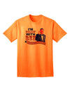 Rollin' With Ben Adult T-Shirt-Mens T-Shirt-TooLoud-Neon-Orange-Small-Davson Sales