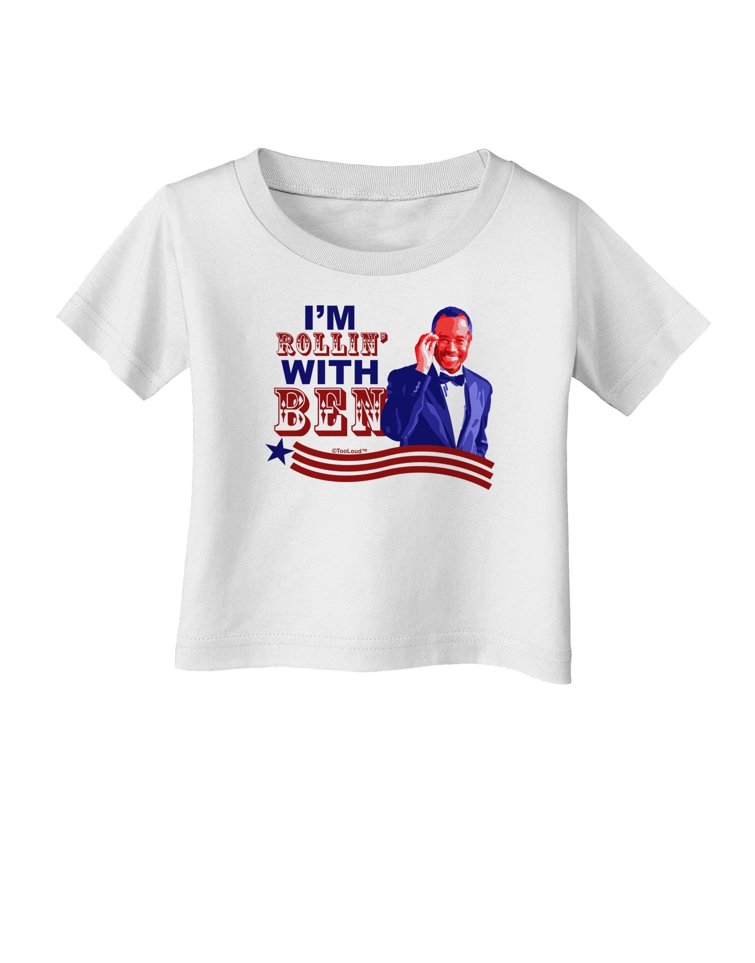 Rollin' With Ben Infant T-Shirt-Infant T-Shirt-TooLoud-White-06-Months-Davson Sales
