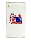 Rollin' With Ben Micro Terry Gromet Golf Towel 16 x 25 inch-Golf Towel-TooLoud-White-Davson Sales