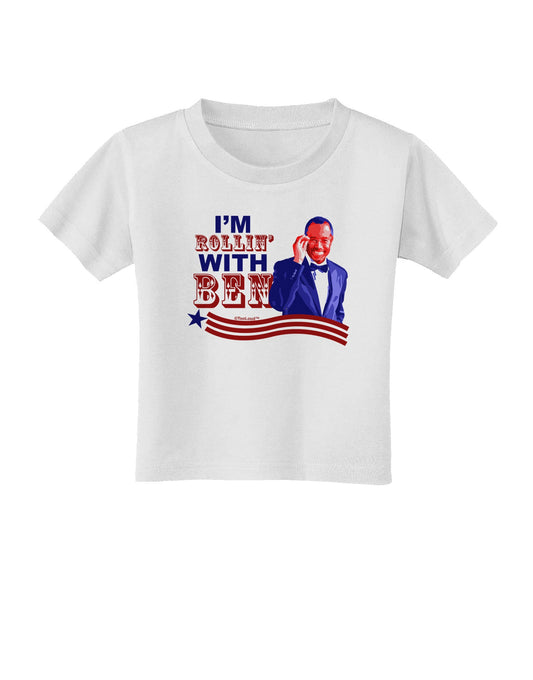 Rollin' With Ben Toddler T-Shirt-Toddler T-Shirt-TooLoud-White-2T-Davson Sales