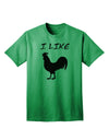 Rooster Silhouette - Humorous Adult T-Shirt by TooLoud-Mens T-shirts-TooLoud-Kelly-Green-Small-Davson Sales