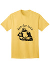 Rub For Luck Buddha Belly Unisex Adult Mens and Womens T-Shirt-Womens T-Shirt-TooLoud-Yellow-Small-Davson Sales