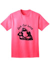 Rub For Luck Buddha Belly Unisex Adult Mens and Womens T-Shirt-Womens T-Shirt-TooLoud-Neon Pink-Small-Davson Sales