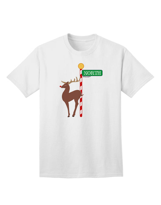 Rudolf Ratchet Reindeer Color Adult T-Shirt-unisex t-shirt-TooLoud-White-Small-Davson Sales