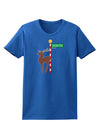 Rudolf Ratchet Reindeer Color Womens Dark T-Shirt-TooLoud-Royal-Blue-X-Small-Davson Sales