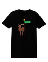 Rudolf Ratchet Reindeer Color Womens Dark T-Shirt-TooLoud-Black-X-Small-Davson Sales