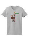 Rudolf Ratchet Reindeer Color Womens T-Shirt-Womens T-Shirt-TooLoud-AshGray-X-Small-Davson Sales