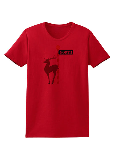 Rudolf Ratchet Reindeer Color Womens T-Shirt-Womens T-Shirt-TooLoud-Red-X-Small-Davson Sales