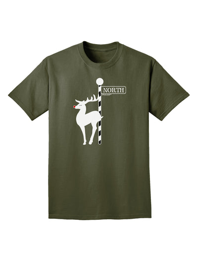 Rudolf the Ratchet Reindeer Adult Dark T-Shirt-Mens T-Shirt-TooLoud-Military-Green-Small-Davson Sales