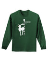 Rudolf the Ratchet Reindeer Adult Long Sleeve Dark T-Shirt-TooLoud-Dark-Green-Small-Davson Sales