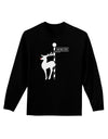 Rudolf the Ratchet Reindeer Adult Long Sleeve Dark T-Shirt-TooLoud-Black-Small-Davson Sales