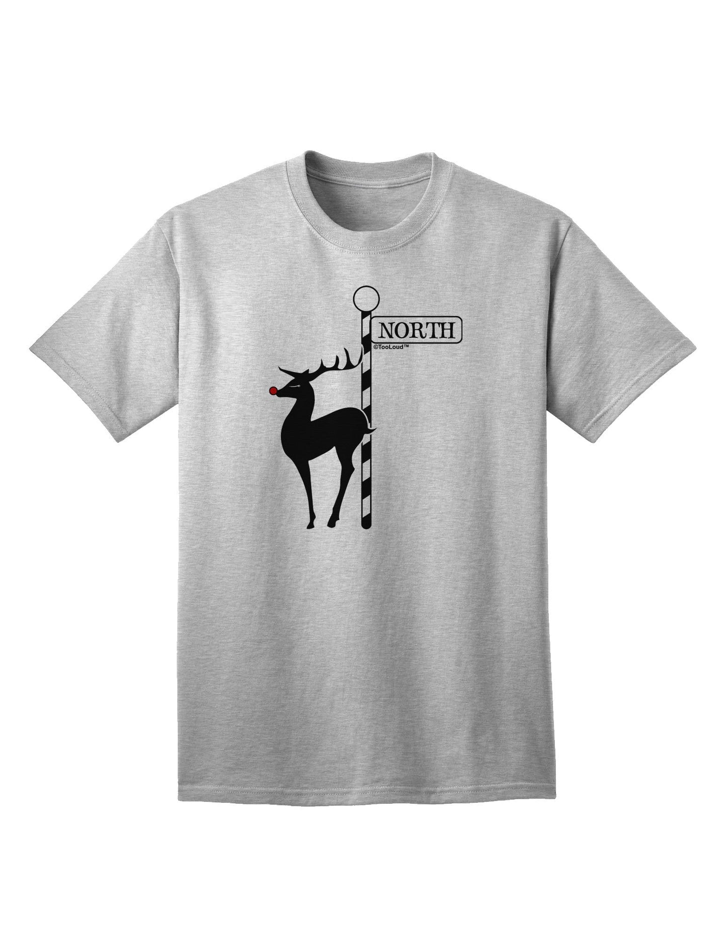 Rudolf the Ratchet Reindeer Adult T-Shirt-unisex t-shirt-TooLoud-AshGray-Small-Davson Sales