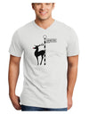 Rudolf the Ratchet Reindeer Adult V-Neck T-shirt-Mens V-Neck T-Shirt-TooLoud-White-Small-Davson Sales