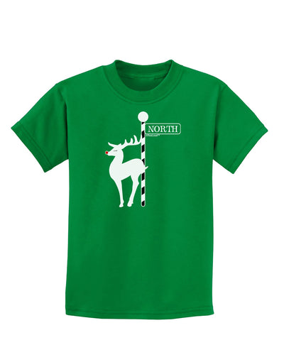 Rudolf the Ratchet Reindeer Childrens Dark T-Shirt-Childrens T-Shirt-TooLoud-Kelly-Green-X-Small-Davson Sales