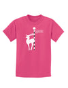 Rudolf the Ratchet Reindeer Childrens Dark T-Shirt-Childrens T-Shirt-TooLoud-Sangria-X-Small-Davson Sales