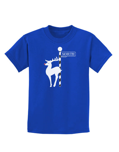 Rudolf the Ratchet Reindeer Childrens Dark T-Shirt-Childrens T-Shirt-TooLoud-Royal-Blue-X-Small-Davson Sales