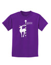 Rudolf the Ratchet Reindeer Childrens Dark T-Shirt-Childrens T-Shirt-TooLoud-Purple-X-Small-Davson Sales