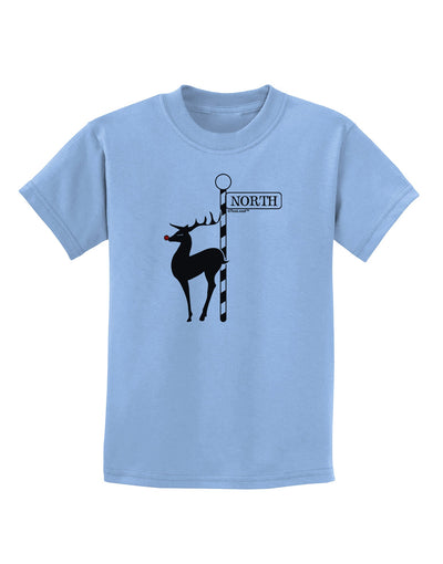 Rudolf the Ratchet Reindeer Childrens T-Shirt-Childrens T-Shirt-TooLoud-Light-Blue-X-Small-Davson Sales