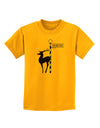 Rudolf the Ratchet Reindeer Childrens T-Shirt-Childrens T-Shirt-TooLoud-Gold-X-Small-Davson Sales