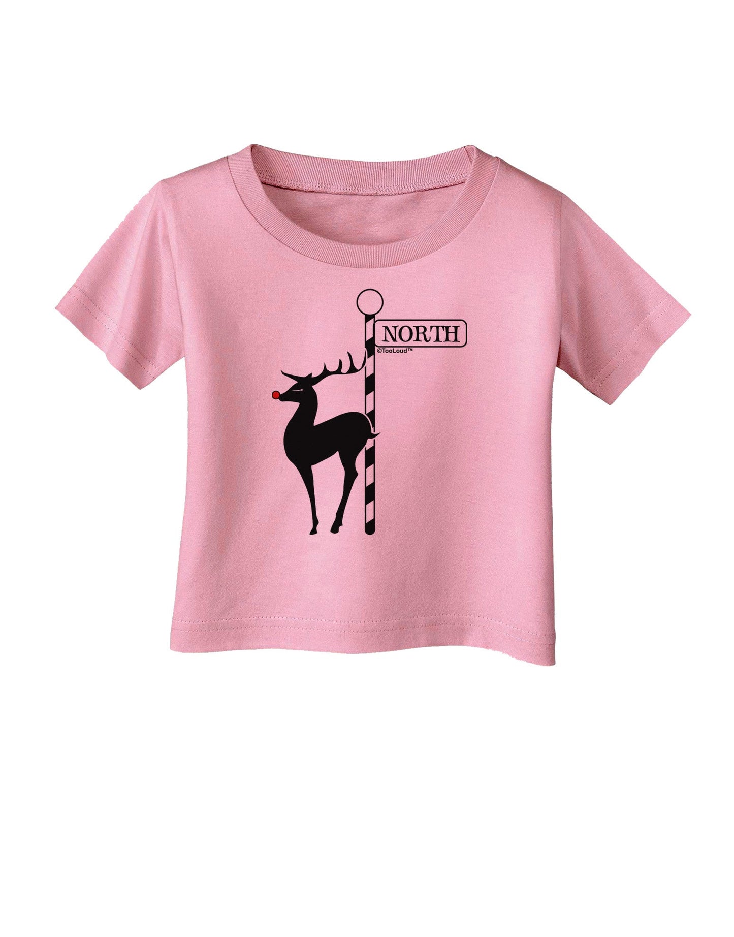 Rudolf the Ratchet Reindeer Infant T-Shirt-Infant T-Shirt-TooLoud-Candy-Pink-06-Months-Davson Sales
