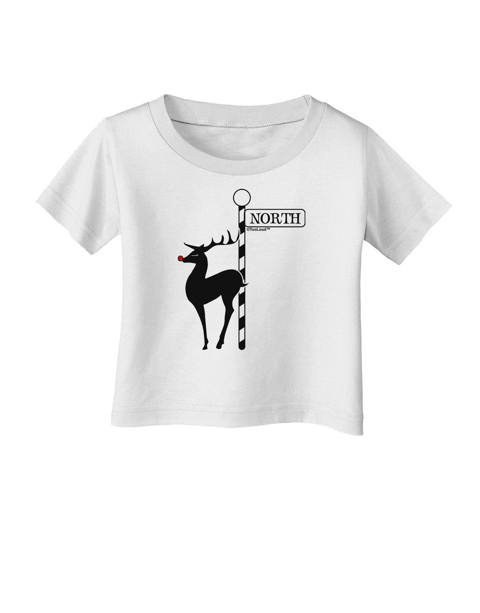 Rudolf the Ratchet Reindeer Infant T-Shirt-Infant T-Shirt-TooLoud-White-06-Months-Davson Sales