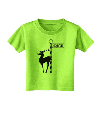 Rudolf the Ratchet Reindeer Toddler T-Shirt-Toddler T-Shirt-TooLoud-Lime-Green-2T-Davson Sales