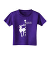 Rudolf the Ratchet Reindeer Toddler T-Shirt Dark-Toddler T-Shirt-TooLoud-Purple-2T-Davson Sales