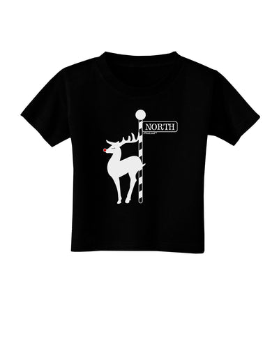 Rudolf the Ratchet Reindeer Toddler T-Shirt Dark-Toddler T-Shirt-TooLoud-Black-2T-Davson Sales