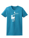 Rudolf the Ratchet Reindeer Womens Dark T-Shirt-TooLoud-Turquoise-X-Small-Davson Sales