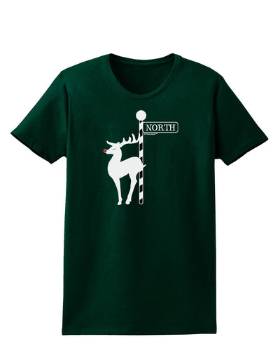 Rudolf the Ratchet Reindeer Womens Dark T-Shirt-TooLoud-Forest-Green-Small-Davson Sales