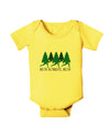 Run Forest Run Funny Baby Romper Bodysuit by TooLoud-TooLoud-Yellow-06-Months-Davson Sales