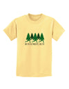 Run Forest Run Funny Childrens T-Shirt by TooLoud-TooLoud-Daffodil-Yellow-X-Small-Davson Sales