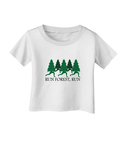 Run Forest Run Funny Infant T-Shirt by TooLoud-TooLoud-White-06-Months-Davson Sales