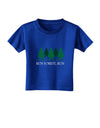 Run Forest Run Funny Toddler T-Shirt Dark by TooLoud-Toddler T-Shirt-TooLoud-Royal-Blue-2T-Davson Sales