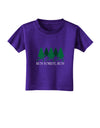 Run Forest Run Funny Toddler T-Shirt Dark by TooLoud-Toddler T-Shirt-TooLoud-Purple-2T-Davson Sales