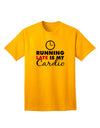 Running Late Is My Cardio Adult T-Shirt-unisex t-shirt-TooLoud-Gold-Small-Davson Sales