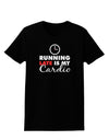 Running Late Is My Cardio Womens Dark T-Shirt-TooLoud-Black-X-Small-Davson Sales