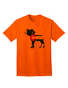 Rustic Rocky Mountain Bighorn Sheep Flag Adult T-Shirt-Mens T-shirts-TooLoud-Orange-Small-Davson Sales