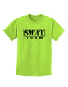 SWAT Team Logo - Distressed Childrens T-Shirt-Childrens T-Shirt-TooLoud-Lime-Green-X-Small-Davson Sales