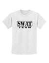 SWAT Team Logo - Distressed Childrens T-Shirt-Childrens T-Shirt-TooLoud-White-X-Small-Davson Sales