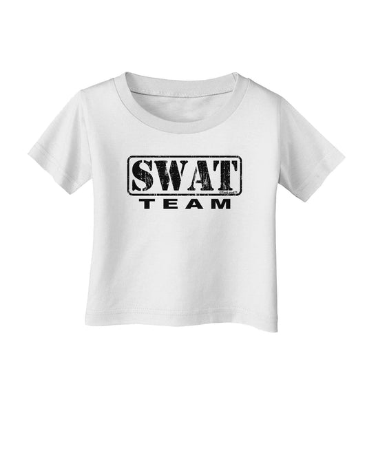 SWAT Team Logo - Distressed Infant T-Shirt-Infant T-Shirt-TooLoud-White-06-Months-Davson Sales