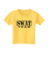 SWAT Team Logo - Distressed Toddler T-Shirt-Toddler T-Shirt-TooLoud-Yellow-2T-Davson Sales